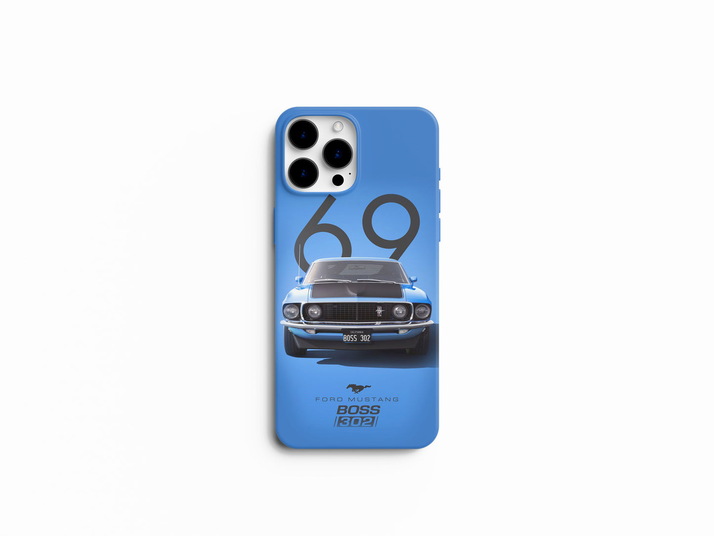 The Ford Mustang blue 69 | Hard Case