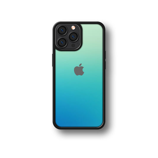 The teal blue shade | Glass Case