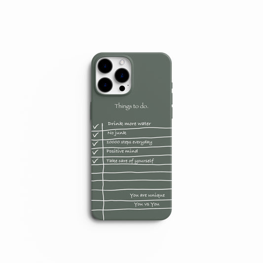 Things To Do Green | Hard Case