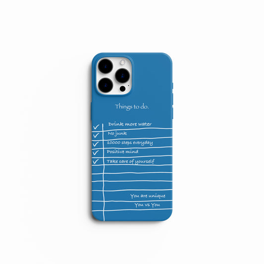 Things To Do Blue | Hard Case