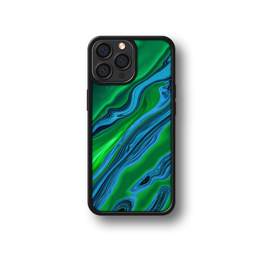 Emerald Swirl | Glass Case