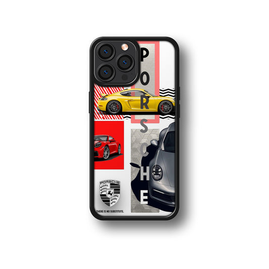 The Porsche collage | Glass Case