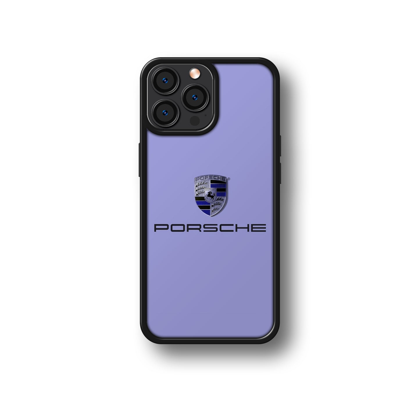 The purple Porsche | Glass Case